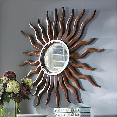 Wall Sun Mirror